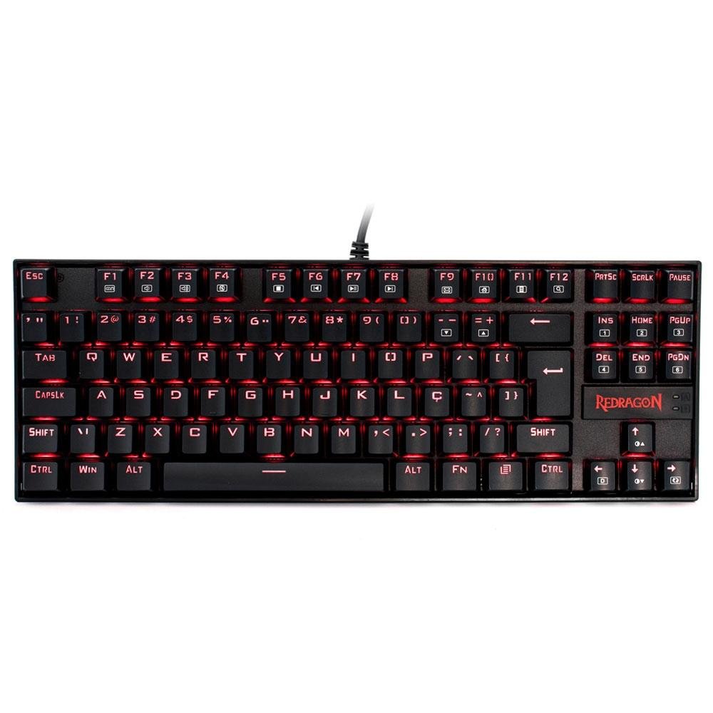 Teclado Gamer Mecânico Redragon Kumara K552