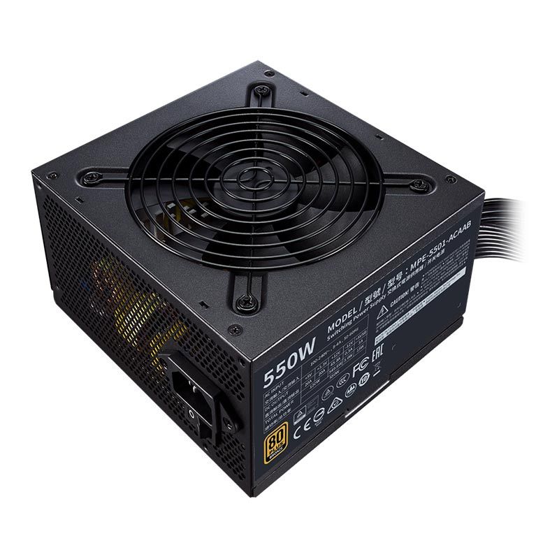 Fonte Cooler Master MWE 550W 80 Plus Bronze