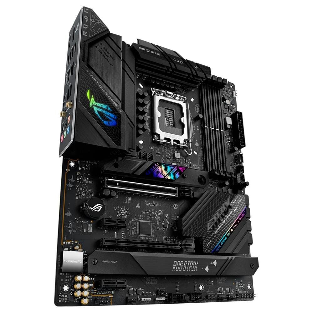 Placa-Mãe ASUS ROG Strix B760-F Gaming WiFi LGA1700 ATX